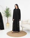 Gold Flower Abaya