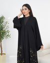 Gold Flower Abaya