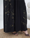 Gold Flower Abaya
